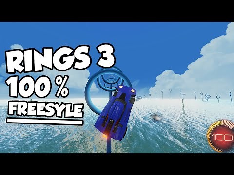 Rings Map 100% Freestyle! | Rocket League