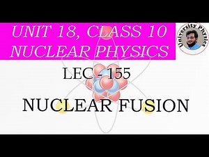 Nuclear Fusion class 10 physics | Nuclear fusion animation