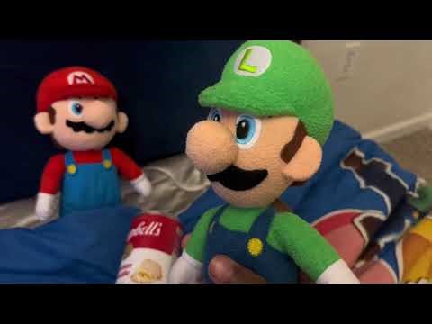 Crazy Mario angry bro mario getting sick