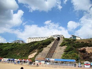 West Cliff Railway in Bournemouth, England