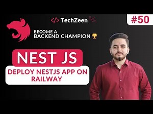 Nest JS Tutorial #50: Deploy NestJS App on Railway | Host Backend App for Free in 2025