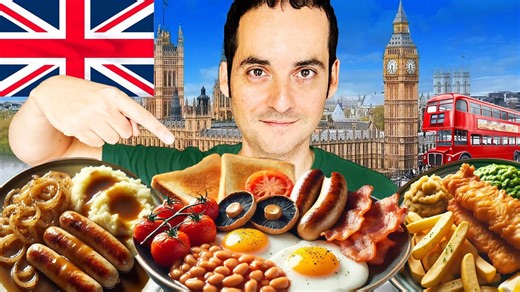 American tries the most iconic British foods (London food guide!)