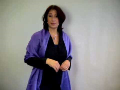 How to wear a pashmina, 20 ways....