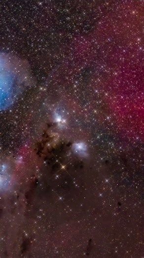 What can be seen when using an astronomical telescope? #universe