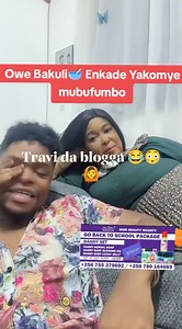 Owe bakuli 🥣 enkade Mariam owe bigaaga yakomyewo mubufumbo 😂Wabula mbwa mwe mumanyila | Travi Da Blogga