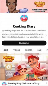 Cooking diary game # JamheartGame Hub https://youtu.be/SNuTXmsjCWE