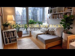 NYC Studio Apartment Tour | Best IKEA Storage Hacks for Tiny Spaces