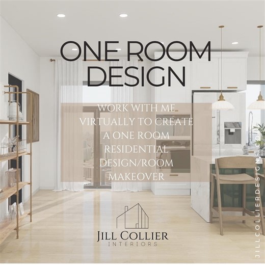 Virtual Interior Design Service | Custom E-design | Online Home Decor Plan | Remote Room Makeover Jill Collier Interiors - Etsy