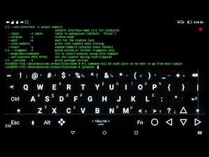 Termux Tutorial: IPtables (Part 2-1 – IPtables usage)