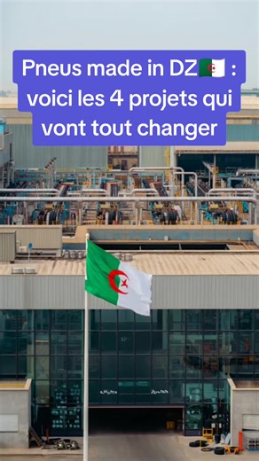 Pneus Made in DZ : 4 Projets Innovants en Algérie