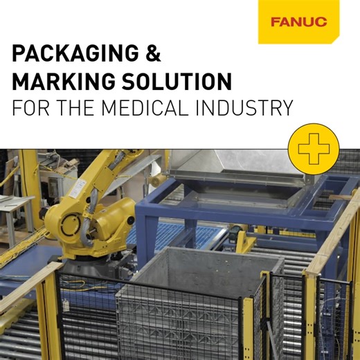 From wrapping and labeling to packing and palletizing—FANUC robots take care of the heavy lifting. Automating your end-of-line processes helps reduce repetitive manual tasks, improve workplace safety, and ensure your medical products are delivery-ready with speed and precision. 💡 Discover the difference automation makes: https://one.fanuc.eu/Medical-Industry #MedicalPackaging #EndOfLineAutomation #FANUC #MedicalDevices #SmartManufacturing #RoboticSolutions #WorkplaceSafety | FANUC Europe
