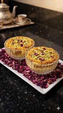 🍮kunafa with custard fillings|Easy custard kunafa recipe