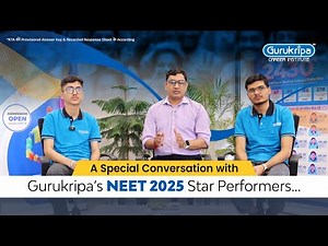 🌟 A Special Conversation 🎙️ with Gurukripa’s NEET 2025 Star Performers 💥#neet2025