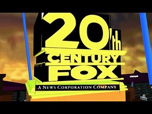 20th Century Fox logo 2007 remake (The Simpsons Movie Variant) Blender v2 by NightmareSonic01