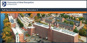 UNH Manchester Hosts a Fall Open House on Nov. 1