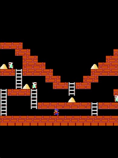 Lode Runner – Level 5 🏃‍♂️💎 Careful timing and classic puzzle action in this retro favorite 😄🎮 No commentary, just gameplay. 👉 For more full gameplay videos, check out my YouTube channel. — Gamesolve #GameSolve #LodeRunner #RetroGaming #ClassicGames #Gameplay