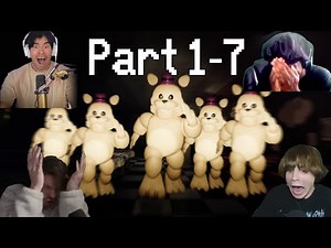 Fredbear Running Reactions [Part 1-7]