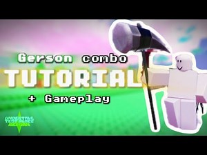 UTPR | Gerson Combo Tutorial + Full Gameplay (Undertale Test Place Reborn) 🔨