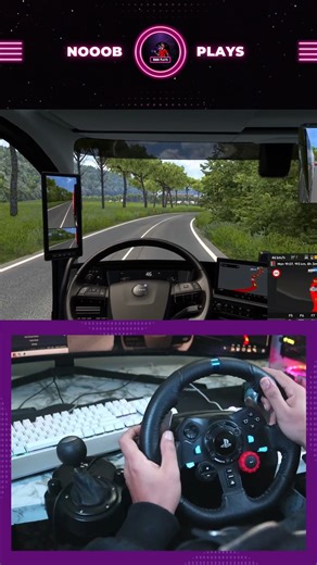 Noob Plays on Instagram: "Logitech G29 + Realistic Drive MOD 😱 ETS2 Crash Moment | Euro Truck Simulator 2 #ETS2 Things went completely wrong with the Logitech G29 😱 Realistic Drive MOD + bad decisions = BIG crash! 🚛💥 Euro Truck Simulator 2 feels insanely real when mistakes actually matter. Watch till the end for the crash moment and let me know — was this my fault or bad luck? 😂 Don’t forget to LIKE, SUBSCRIBE & SHARE for more ETS2 shorts! #ETS2 #LogitechG29 #TruckCrash #DrivingSimulator #S