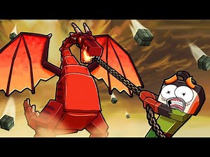 How to Train Level 100 FIRE DRAGON! (Minecraft)