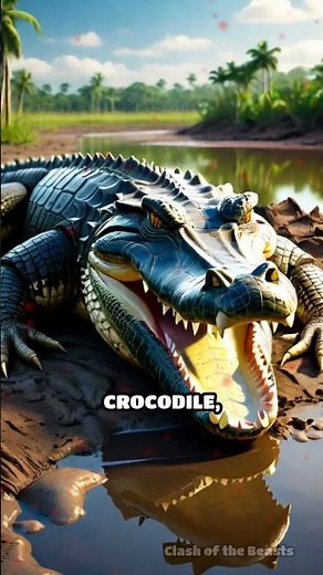 Green Anaconda vs Saltwater Crocodile Showdown