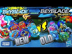 Beyblade Burst *OLD SCHOOL vs. NEW SCHOOL* Battles / Takara Tomy GT vs Hasbro Burst