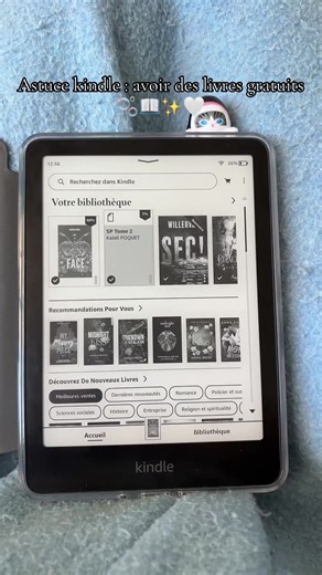 Connaissais-tu cette astuce kindle? 🫧📖✨🤍 #booktokfrancais #leclubdeslecteurs #booktokfrance #kindle #BookTok