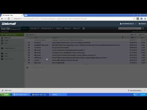 How to Export and Import Horde Emails | webmail migration | email Backup and Restore on Horde