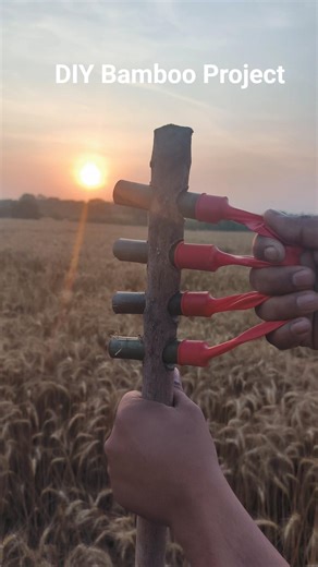 DIY Bamboo Project #OutdoorFun #DIYProject #Bamboo