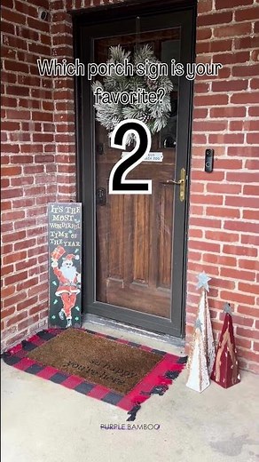 Which porch sign is your favorite?