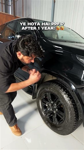 Black Fortuner PPF Review After 1 Year | Full Black Fortuner Converted