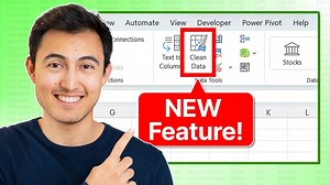 Excel's New Clean Data Button Will Save You Hours : But There's a Catch