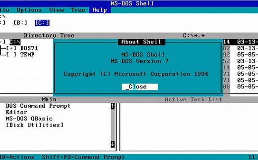 VMware 安装 MS DOS 7.1