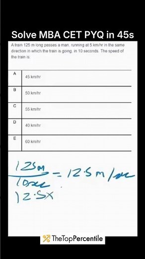 Solve MBA CET Question in 45 Seconds | Smart CET Shortcut
