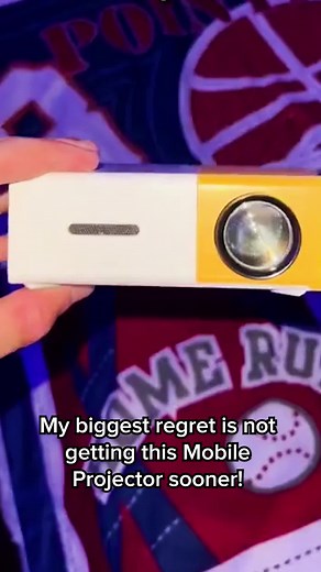 Ultimate Mobile Projector for Cinematic Experience