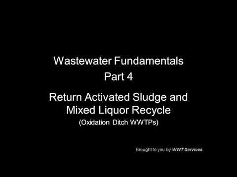 Wastewater Fundamentals - Part 4 - RAS MLR - Oxidation Ditch WWTP