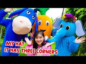 My Hat It Has Three Corners Sing And Dance Nursery Rhymes Kids Song Music for Young Children