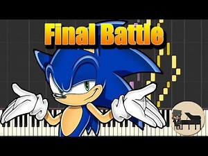 Final Boss Battle - Sonic Forces [Piano Tutorial] (Synthesia) HD Cover