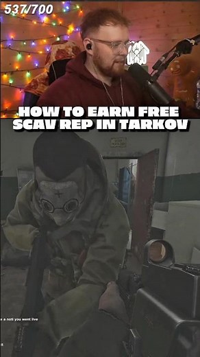 How to earn FREE SCAV REP in Escape from Tarkov!