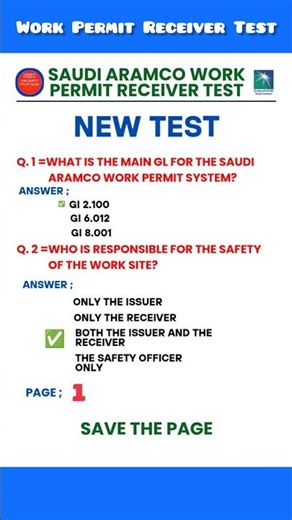 ARAMCO Permit Receiver Test Tips That Work #ExamStrategy #AramcoJobs #PassTheTest