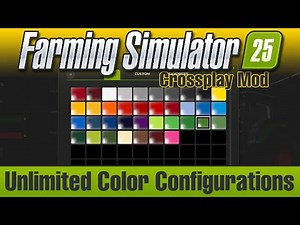 Unlimited Color Configurations - FS25 Mod