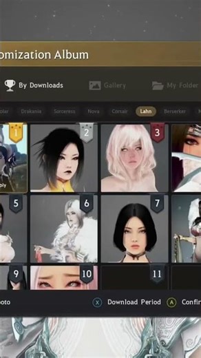 Ahegao Girl Character Creation in Black Desert Online | BDO Preset #ahegao #blackdesert #bdo
