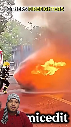 firefighter training #respect #automobile #trending #funnyindianarmy