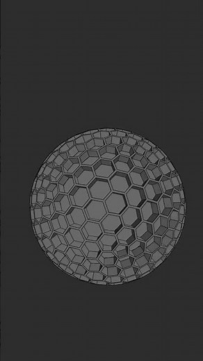 (9) Goldberg Polyhedron 3D Model #alibre #animation #3ddesign #dynamobim