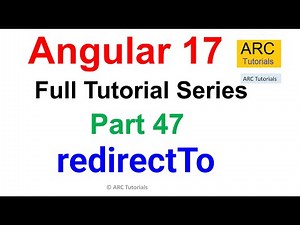 Angular 17 Tutorial For Beginners #46 - redirectTo | Angular 17 Tutorial