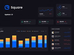 Square UI Kit: Introducing Dark Theme