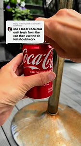 Cleaning hack! #cleaning #cleaninghack #rust #coke #lifehack | Ollie Hacks