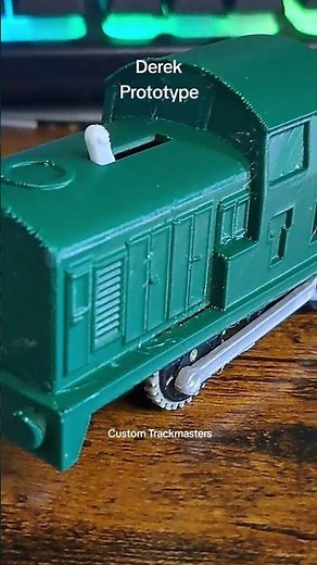3D Printed Derek Prototype Trackmaster #thomasandfriends