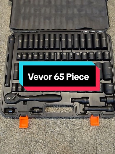 Get one while they last!! I waited 3 months to get this set. Sells out fast!!! #vevor #vevortools #toolset #tool #socketset #toolbox #garage #mechanic #toolstoday #blackfridaydeals #tiktokshop #impactsocket #deals