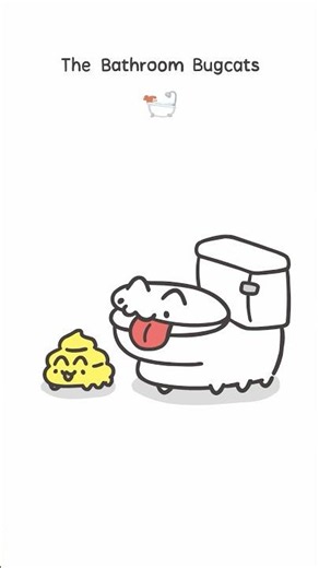 The Bathroom Bugcats 🛀